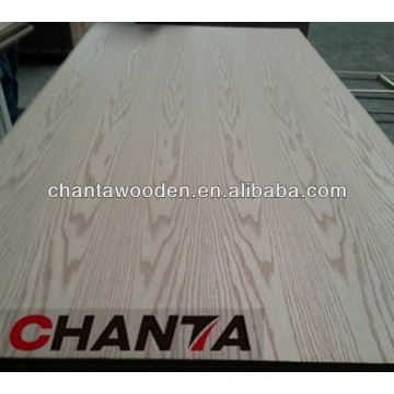 MDF de doble cara de roble rojo natural de 18mm